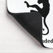 De rechtshandige Muismat van het Man met linkshand (Hoek)