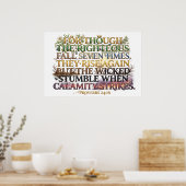 De rechtvaardigen zullen opnieuw opstaan, ook al v poster (Keuken)