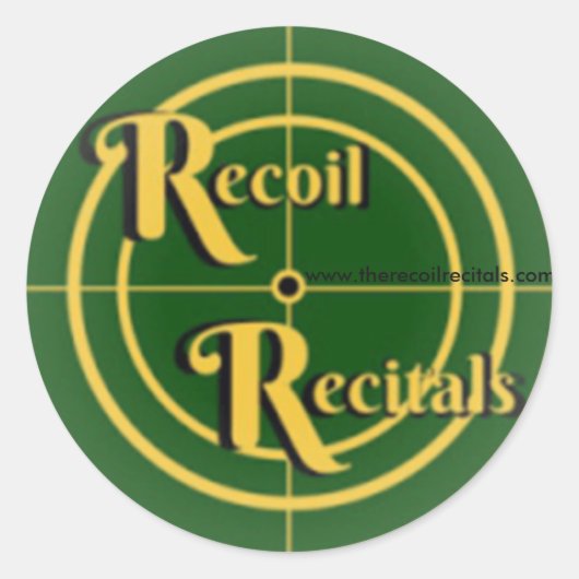 De Recoil Overwegingen Officiële Logo Sticker 1.5" (Voorkant)