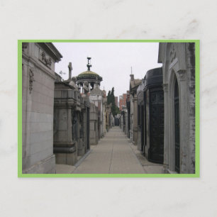 de Recoletta in Buenos Aires, Briefkaart