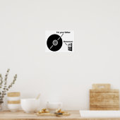 De Record Vader Grappige Poster (Keuken)