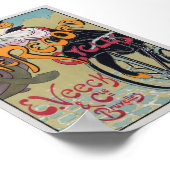 De Recordcycli Vintage Poster 1897 (Hoek)