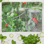 DE RED CARDINAL handdoek (Gevouwen)