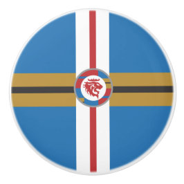 De Red Lion Ceramic Knob. Keramische Knop