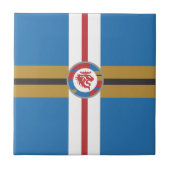 De Red Lion Ceramic Tile Tegeltje (Voorkant)