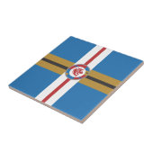 De Red Lion Ceramic Tile Tegeltje (Zijkant)