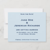 De Red London Double Decker Bus Kaart (Achterkant)