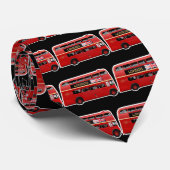 De Red London Double Decker Bus Stropdas (Opgerold)