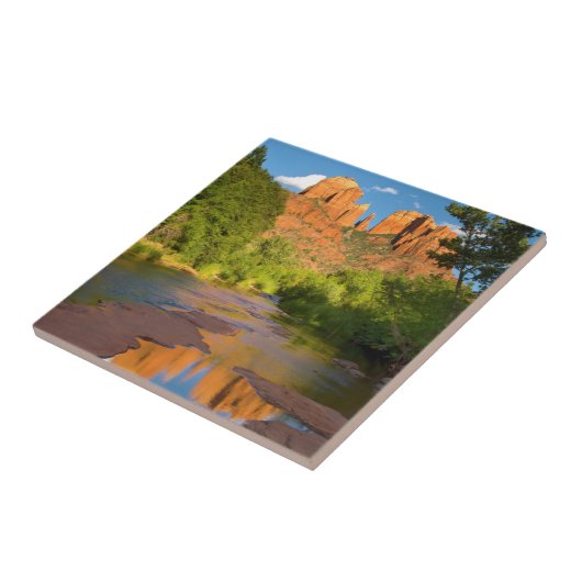 De Red Rock Crossing, Arizona Tegeltje (Zijkant)