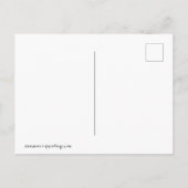 De redder van geiten briefkaart (Achterkant)