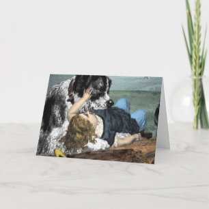 De redding bedankkaart