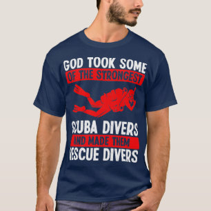 De reddinggode van de Redding van Scuba maakte hen T-shirt