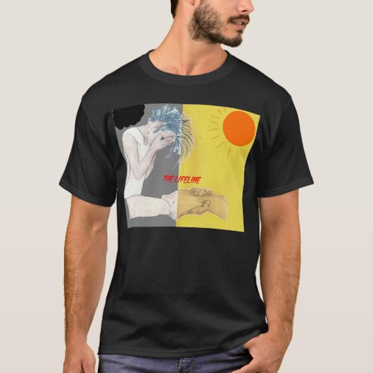 De reddingslijn t-shirt (Voorkant)