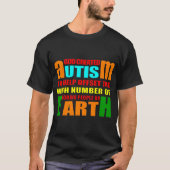 De reden voor autisme t-shirt (Voorkant)