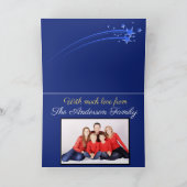 De reden voor de seizoensgebonden nativiteitsscène kaart (Binnen)