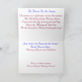 De reden voor het seizoen feestdagen kaart (Binnen)