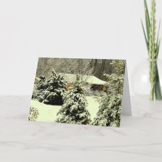 De reden voor het seizoen feestdagen kaart (Voorkant)