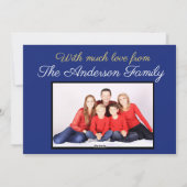 De reden voor het seizoen kerststal vakantie c feestdagenkaart (Achterkant)