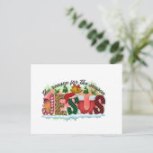 De reden voor het seizoensgebonden briefkaart (Staand voorkant)