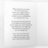 De reden voor kerst - kerst Kaart (Binnenzijde eerst)