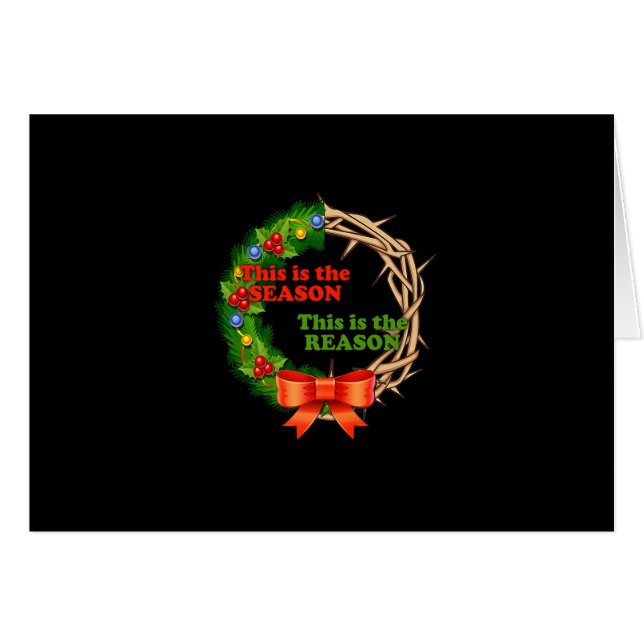 De reden waarom Laurel WreatJesus Christia is (Voorkant Horizontaal)