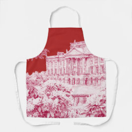 De redenen in Pemberley (rood) - Schort