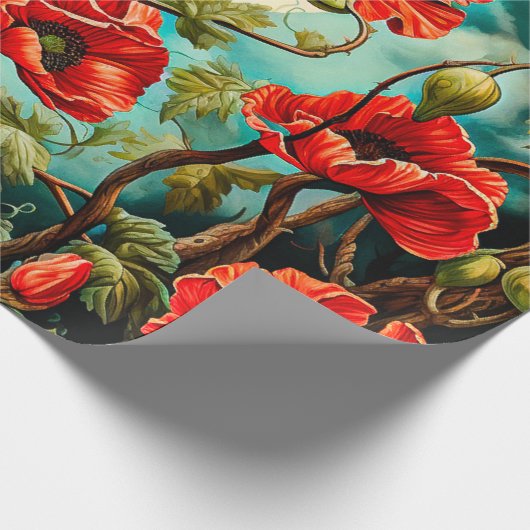 De RedPoppy Cadeaupapier (Hoek)