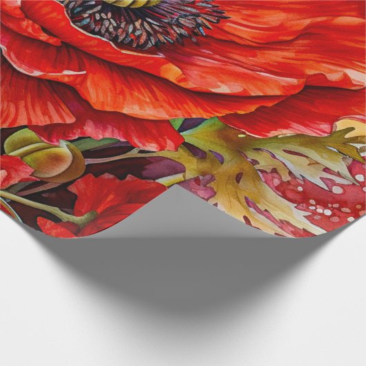 De RedPoppy Cadeaupapier (Hoek)