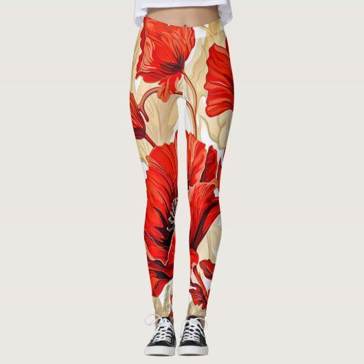 De RedPoppy Leggings (Voorkant)