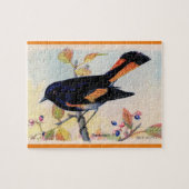 De Redstart Bird Legpuzzel (Horizontaal)