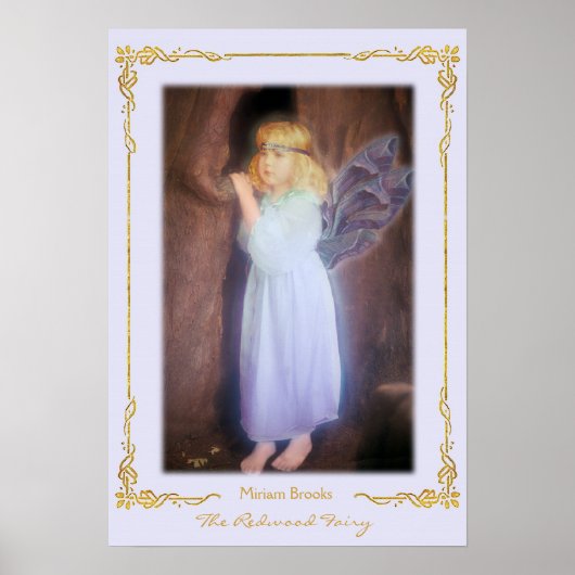 De Redwood Fairy - Afdrukken Poster (Voorkant)