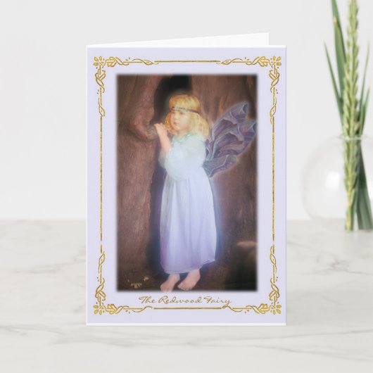 De Redwood Fairy - Kaart (Voorkant)