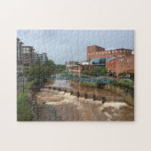 De Reedy rivier na het storm Legpuzzel (Horizontaal)