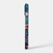 De Reef Notes Underwater Band iPhone Hoesje 15 Case (Linkerkant)