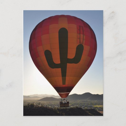 De Reeks 2009 van de Ballon van de hete Lucht Briefkaart (Voorkant)