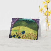 De Reeks van de droom: De bloemen Kaart (Gele Bloem)