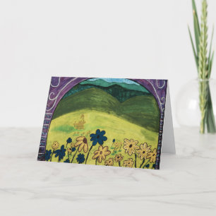 De Reeks van de droom: De bloemen Kaart
