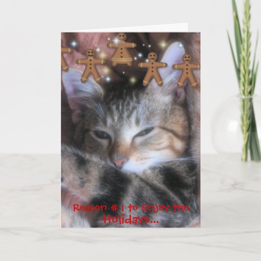 De Reeks van de Humor van de vakantie Feestdagen Kaart (Voorkant)