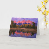 De Reeks van de kaart - Grand Teton NP (Gele Bloem)