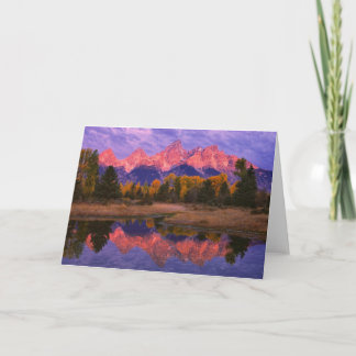 De Reeks van de kaart - Grand Teton NP