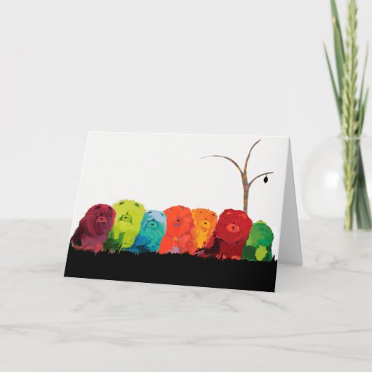 De reeks van de LIJN van het VOER heARTDECO Kaart (Voorkant)