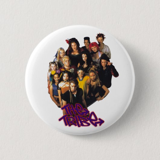 De reeks van de Versiering 2 ontsproten groep Ronde Button 5,7 Cm (Voorkant)