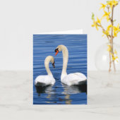 De reeks van het het paar notecard wenskaart van kaart (Gele Bloem)