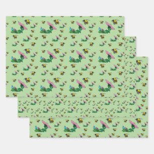 De reeks van het Verdediger die Papier verpakt Inpakpapier Vel