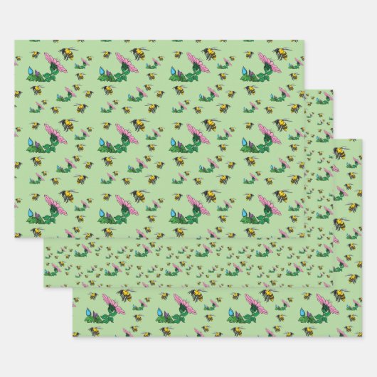 De reeks van het Verdediger die Papier verpakt Inpakpapier Vel (Set)