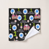 De Reeksen van de handdoek, #1 Happy Eerste Dag Bad Handdoek (Wasdoekje)