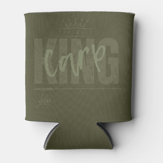 De reel karper King | Karpervisserij Blikjeskoeler (Voorkant)