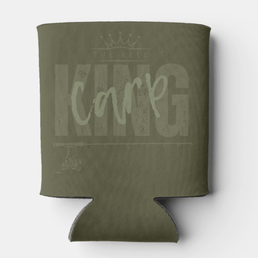 De reel karper King | Karpervisserij Blikjeskoeler (Achterkant)