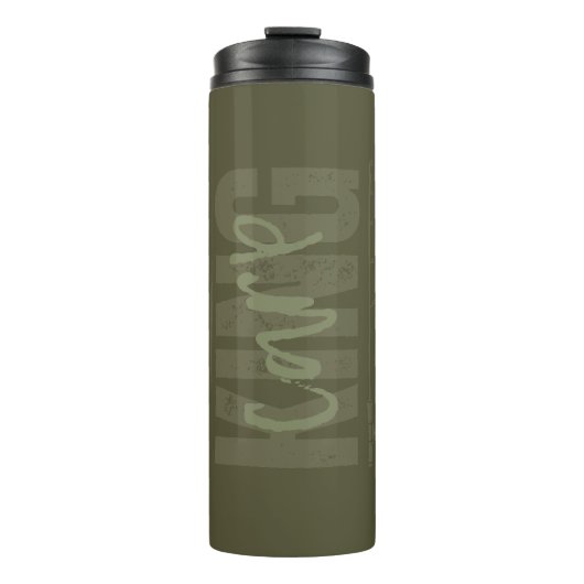 De reel karper King | Karpervisserij Thermosbeker (Voorkant)