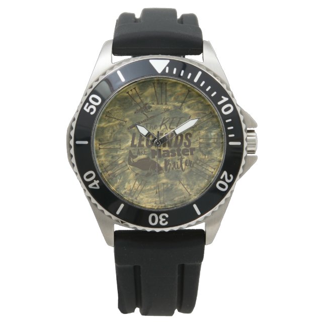 De REEL legendes | Karpervis Horloge (Voorkant)
